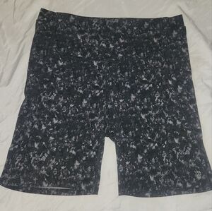 All in Motion Women's Black and Gray Bike Shorts